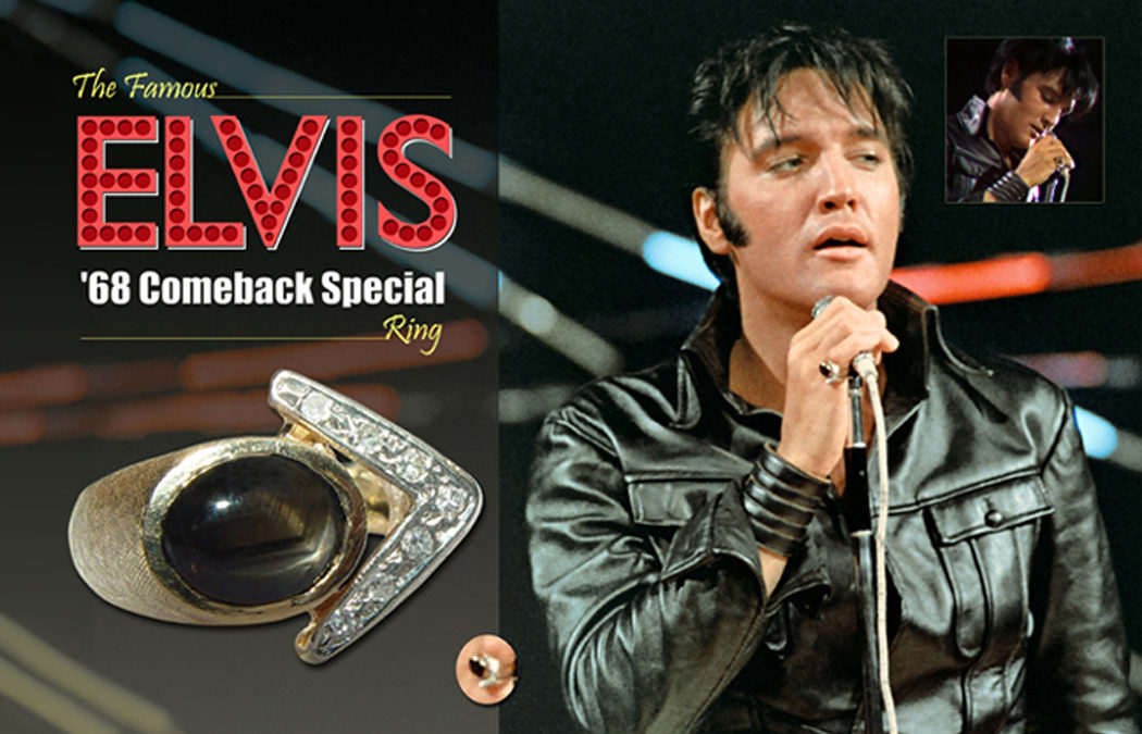 The Famous ’68 Comeback Special Ring from The King’s Ransom Museum: Personal Treasures of Elvis Presley